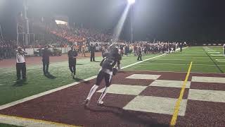 NJ Football Wayne Hills Chernoh St Paul catches 8yard touchdown in win over Wayne Valley [upl. by Alessig]