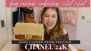 Chanel 24k FallWinter Bag Review Handbag deep dive and sneaky unboxing Chat about the collection [upl. by Nessej]