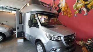 Mercedes monocoque Silver Dream motorhome with side bed [upl. by Gorga796]