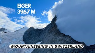 Eiger 3967 m Mittellegi Ridge in extreme conditions [upl. by Ttenaj494]