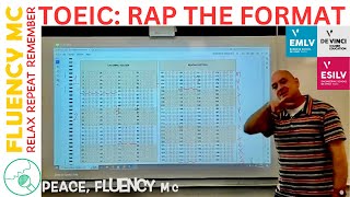 Learn the TOEIC with Rap the Format by Fluency MC [upl. by Frentz971]