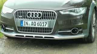 Audi A6 Allroad Quattro 2012 Testfahrt und Vorstellung des KombiOffroaders [upl. by Ayidah]