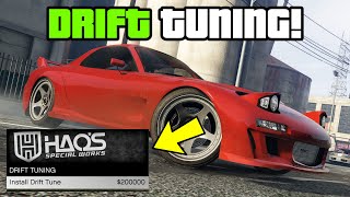 GTA 5  NEW Drift Tuning Guide How It Works  The Chop Shop DLC [upl. by Yreva531]