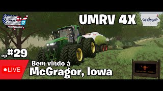 Farming Simulator 22  MAPA UMRV 4X  MULTIPLAYER  PC  ep29 [upl. by Aker]