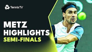 Humbert Takes on Fognini Shevchenko Faces Herbert  Metz 2023 Highlights Day 5 [upl. by Ileak525]