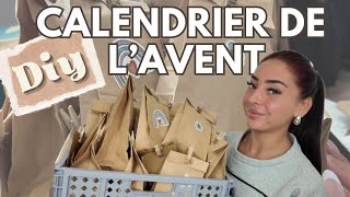 DIY  CALENDRIER DE L’AVENT POUR MON CHÉRI 🎁🗓️ [upl. by Asiel692]