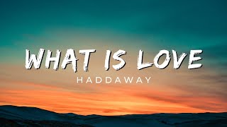 Haddaway  What Is Love lyrics [upl. by Naraa742]