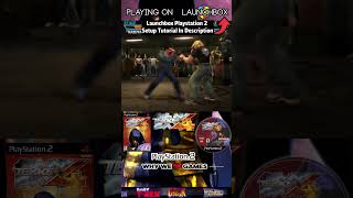 Tekken 4  Launchbox Frontend Sony PS2 gaming emulation [upl. by Hayimas]