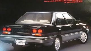 1986（昭和61年）日産ラングレーN13型 NISSAN LANGLEY typeN13 [upl. by Henrieta269]