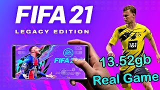 FIFA 21 Legacy Edition on Mobile  Yuzu   FIFA21 Mobile Switch Game  Android FIFA 2021 Nintendo [upl. by Neirual]