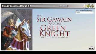 Sir Gawain and the Green Knight Audio [upl. by Drawyeh]