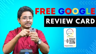 Free Google Review Card 🪪 NFC Card kaise order Kare [upl. by Shaffer292]