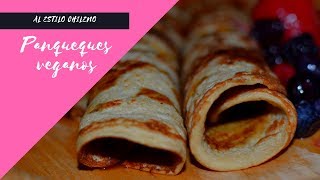 PANQUEQUES VEGANOS al estilo chileno [upl. by Corabel]