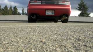 300zx Kakimoto exhaust outside video 2 [upl. by Cinom]