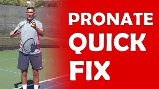 Pronation Quick Fix Tip  PRONATION [upl. by Adnuhsed]