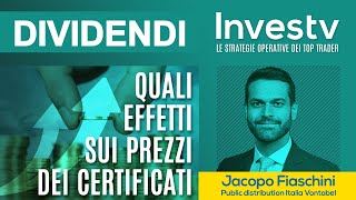 Dividendi quali effetti sui prezzi dei Certificati [upl. by Anika]