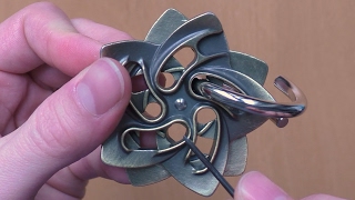 E14  SOLUTION  Helix by Hanayama Cast Puzzles [upl. by Gardner]