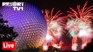 🔴Live Epcot amp Illuminations Fireworks Cruise Live Stream  Walt Disney World 32219 [upl. by Malloch]