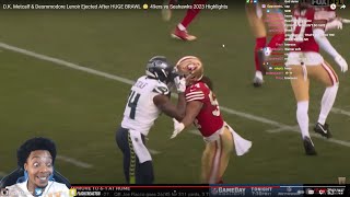 FlightReacts Seahawks vs 49ers 2023 Week 14 Highlights [upl. by Akcinahs]