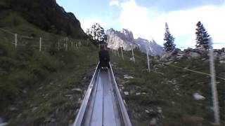 Pfingstegg Toboggan  Grindelwald Switzerland  2004 [upl. by Yentroc582]