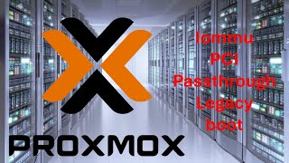 Iommu PCI Passthrough Legacy Boot Proxmox [upl. by Ahsetan422]