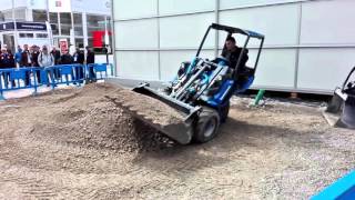 Bauma 2016 MultiOne Mini loader demo area [upl. by Linis]