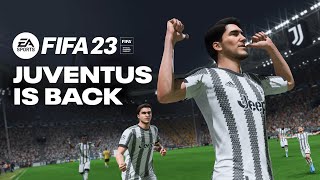 FIFA 23 Juventus Reveal  Official Gameplay Trailer [upl. by Glynas]