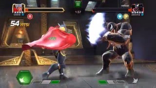 Thor vs Venom AQ3 day 5 with a little help of Ironfist  Marvel Contest of Champions [upl. by Cresa]