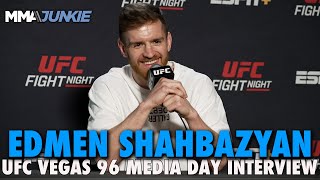 Edmen Shahbazyan Ready for War Reacts to Du Plessis Beating Adesanya  UFC on ESPN 62 [upl. by Karoline]