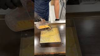 Bacon Cheese Toast Covered With Egg Blanket  Korean Street Food shortsvideo [upl. by Cirederf355]