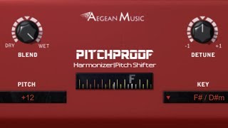 Logic Pro X  Create Vocal Harmonies with Pitchproof  FREE HARMONIZER [upl. by Helsell]