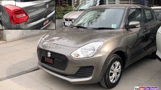 2018 Swift Vxi  Swift 2018 Vdi Model InteriorExterior Walkaround  Grey Colour [upl. by Jedd]