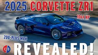 The 1064 HP 215Plus MPH 2025 Chevrolet Corvette ZR1 All the Details with Tadge Juechter [upl. by Aiveneg27]