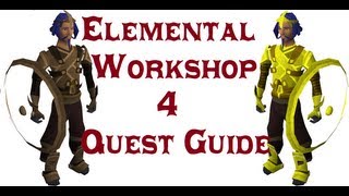 RSQuest Elemental Workshop 4 Quest Guide [upl. by Adien992]