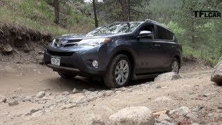 2013 Toyota RAV4 AWD OffRoad Drive and Review [upl. by Ihc214]