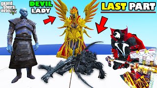 THE BIGGEST END OF DEVIL LORD IN GTA 5 LAST PART  SHINCHAN and CHOP [upl. by Dilan]