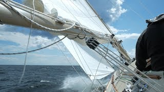 Sailboat Jiffy Reefing Upgrades [upl. by Calvano]