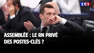 Assemblée  le RN privé des postes clés [upl. by Urba]