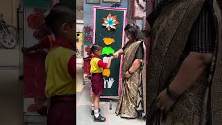 Kids Welcome school viralshorts welcome kids jaipur viralvideo [upl. by Anneuq812]