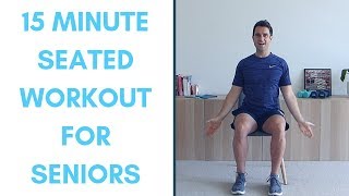 Completely Seated Workout For Seniors 15 Minutes  More Life Health [upl. by Ovatsug696]