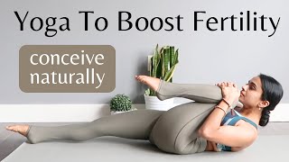 Yoga to Boost Fertility Ovulation and Conception  Ancient Indian Practice To Conceive Naturally [upl. by Nanaj]