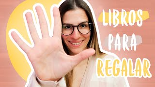 5 Libros de Desarrollo Personal Para REGALAR en el Día del Libro 📚 [upl. by Alinoel950]