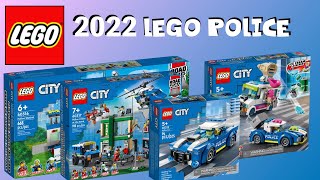 NEW 2022 LEGO CITY POLICE SETS RELEASE [upl. by Eciryt]