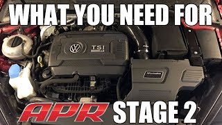 What You Need For APR Stage2 MK7RS38VReupload [upl. by Drwde]