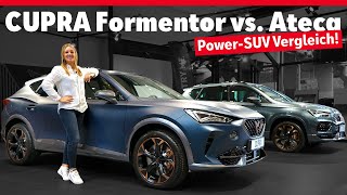 Cupra Formentor vs Ateca  Power SUV Vergleich  ReviewSitzprobe [upl. by Adnaval]