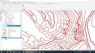 ISOLINES Style in QGIS [upl. by Abehshtab]