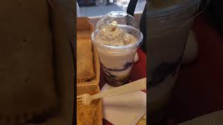 Palabok  Empanada  Halohalo  Red Ribbon  New York [upl. by Eihtur]