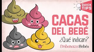 CACAS DEL BEBÉ 💩👶🏼¿Qué indica el COLOR y la TEXTURA [upl. by Leahkim499]