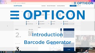 Barcode Generator  Introduction [upl. by Fairleigh]