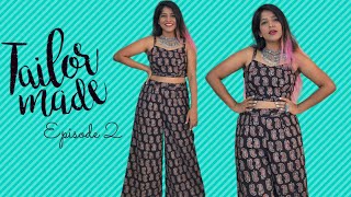 Ethnic Co ord set made from Scratch Tailormade EP 2 [upl. by Muhan]